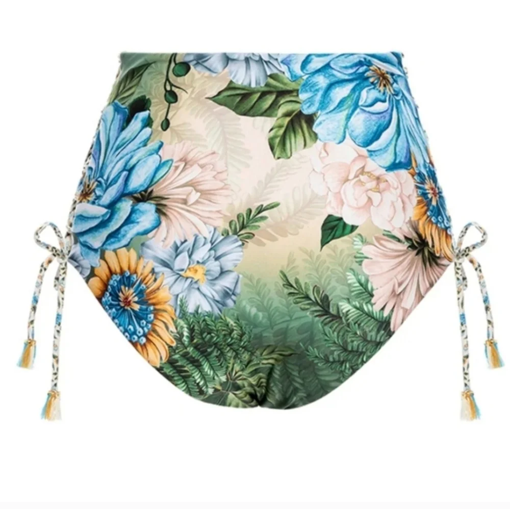Agua Bendita Hope Aine High Waist Reversible‎ Bikini Bottom